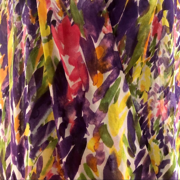 Fun Spring-Summer Colorful Sleeveless Top Sz S - Picture 2 of 5